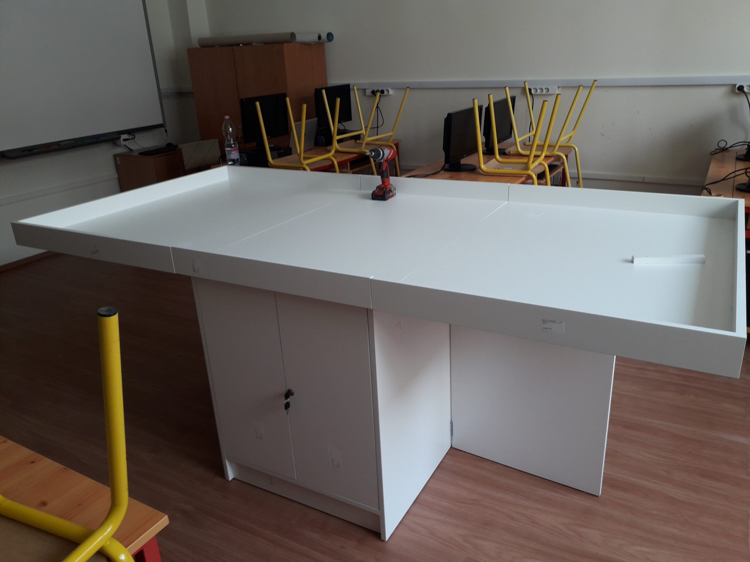 Egyedi LEGO robot verseny asztal Szeged